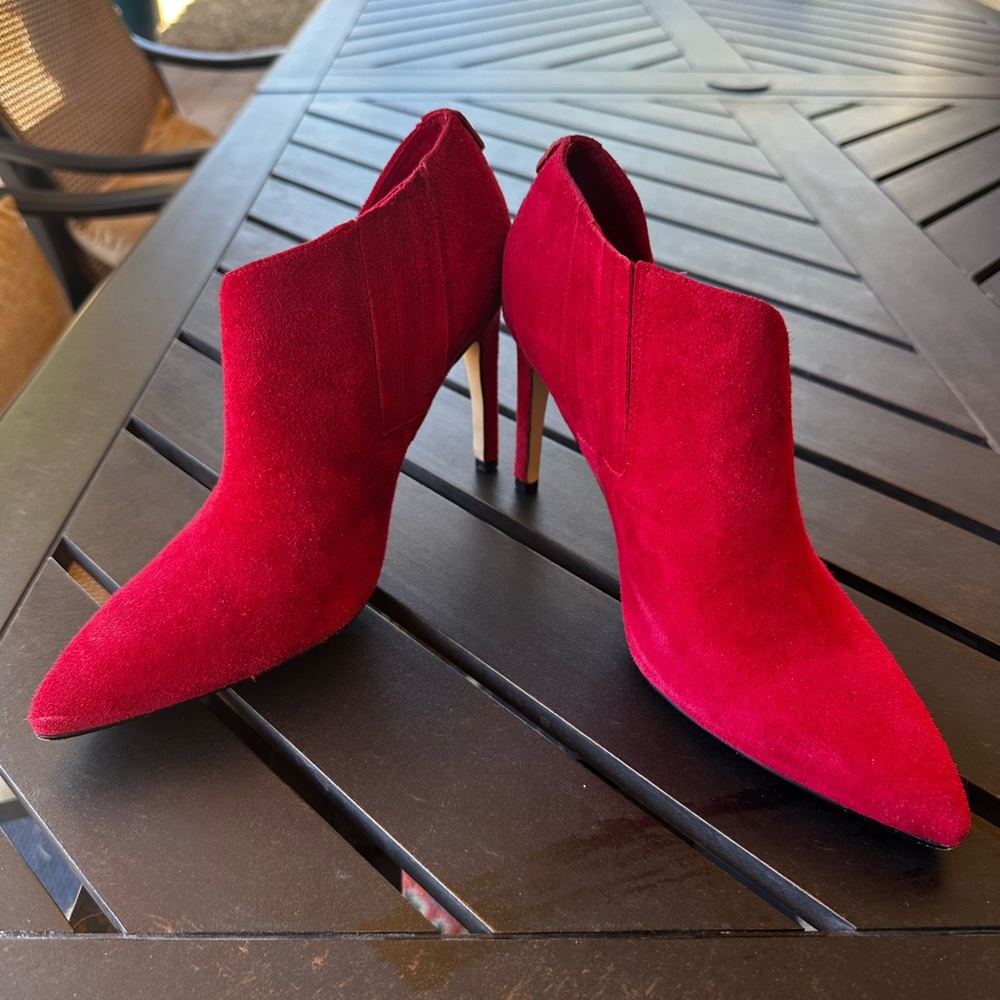 Calvin Klein Red Stiletto Heels